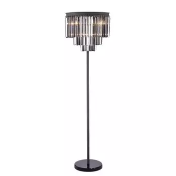 Торшер черный Divinare 3002/05 PN-6