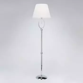 Торшер Eurosvet 01056/1 хром/прозрачный хрусталь Strotskis