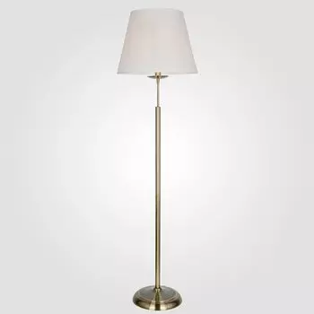 Торшер с абажуром Евросвет 01008/1 античная бронза