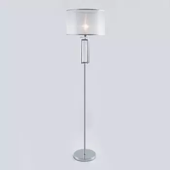 Торшер с абажуром Eurosvet 01079/1 Fargo хром