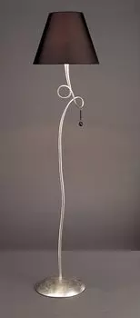 Торшер с черным абажуром Mantra 3533 PAOLA