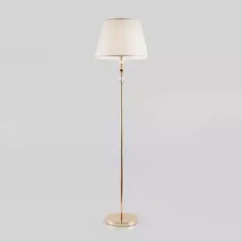 Торшер с абажуром Eurosvet 01072/1 Sortino золото