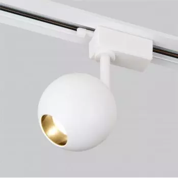 Трековый светодиодный светильник для однофазного шинопровода Ball Белый 12W 4200K LTB77 Электростандарт