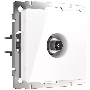 ТВ-розетка оконечная (белая) W1183001 Werkel