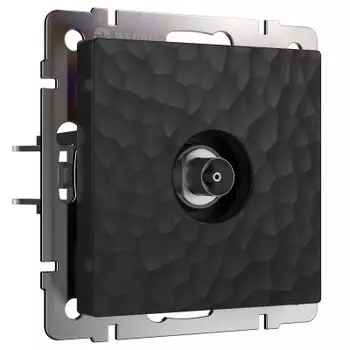 ТВ-розетка оконечная (черный) W1283008 Werkel