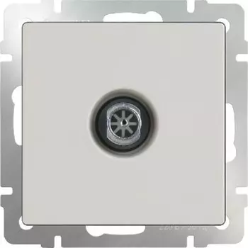 ТВ розетка оконечная (слоновая кость) WL03-TV-ivory Werkel