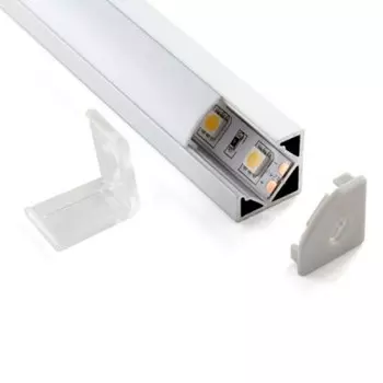 Угловой профиль для светодиодной ленты Электростандарт LL-2-ALP004