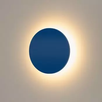 Уличный настенный светодиодный светильник 1660 TECHNO LED Электростандарт синий