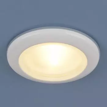 Влагозащищенный точечный светильник Электростандарт 1080 MR16 WH белый