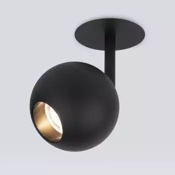 Встраиваемый светодиодный светильник черный 9926 LED Электростандарт