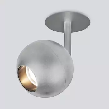 Встраиваемый светодиодный светильник серебро 9926 LED Электростандарт