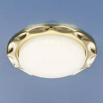 Встраиваемый точечный светильник Электростандарт 1064 GX53 GD золото