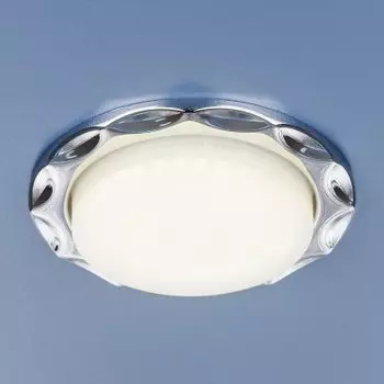 Встраиваемый точечный светильник Электростандарт 1064 GX53 SL серебро