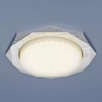 Встраиваемый точечный светильник Электростандарт 1065 GX53 SL серебро