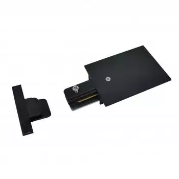 Ввод питания и заглушка торцевая для однофазного встраиваемого шинопровода TRPF-1-BK