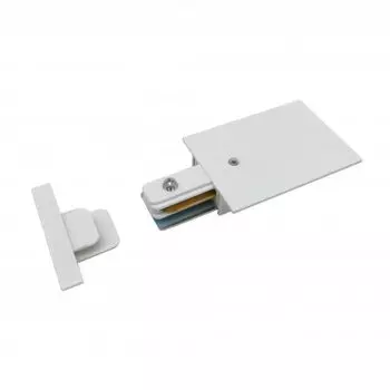 Ввод питания и заглушка торцевая для однофазного встраиваемого шинопровода (белый) Elektrostandard TRPF-1-WH