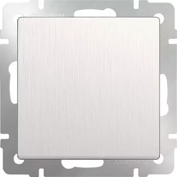 Выключатель одноклавишный (перламутровый рифленый) WL13-SW-1G Werkel