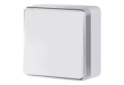 Выключатель одноклавишный проходной Gallant (белый) WL15-01-03 Werkel