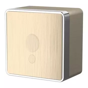 Вывод кабеля Gallant (шампань рифленый) Werkel W5050210