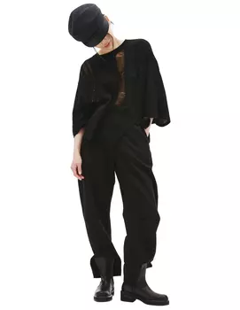 3/4 crash knit sweater