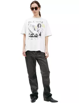 'Be Careful' print T-shirt