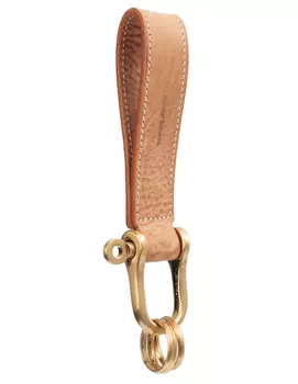 Кожаный брелок