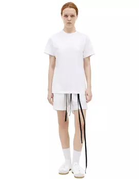 Белая базовая футболка