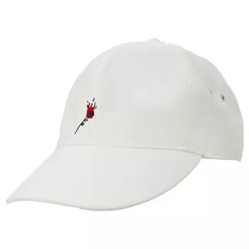 Белая кепка с вышивкой