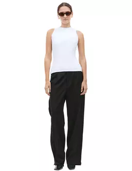 Белая майка-корсет