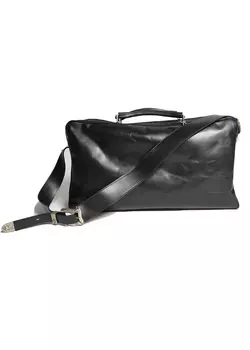 Belt strap weekender bag