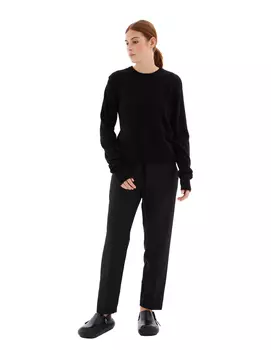 Black cashmere sweater