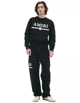 Черный свитшот с логотипом