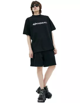 Black logo T-shirt
