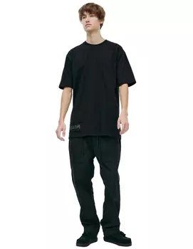 Black T-shirt with patch
