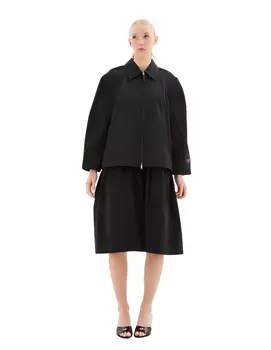 Black zippered jacket