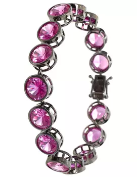 Браслет с цветными камнями