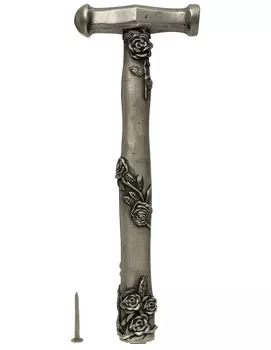 Бронзовый молоток с гвоздем