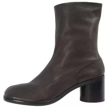 Brown Leather Tabi boots