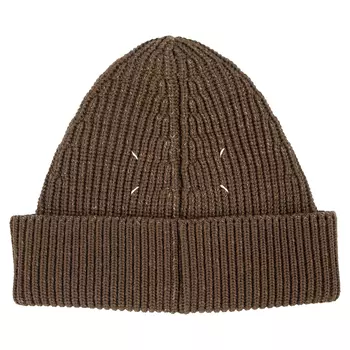 Brown Wool Beanie
