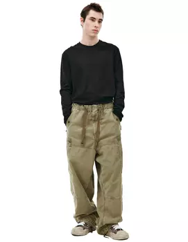 Cargo logo trousers