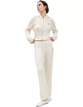 Cashmere knit trousers