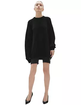 Cashmere sweater in black