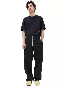 Черные брюки с молниями