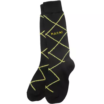 Черные носки с логотипом