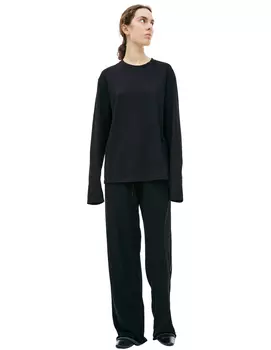 Black printed longsleeve