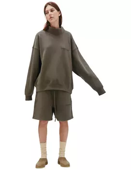 Свитшот из хлопка с логотипом