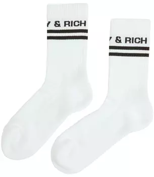 Cotton socks with logo