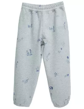 Детские брюки с монопринтом