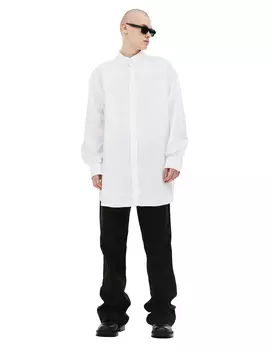 Длинная оверсайз рубашка