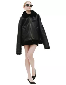 Двусторонняя дубленка